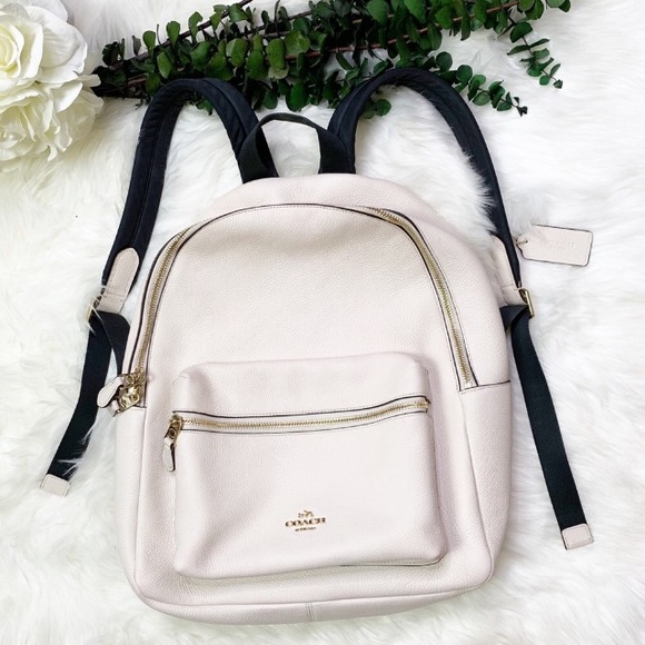 🍓 Charlie Leather Backpack 🍓 - Picture 1 of 4